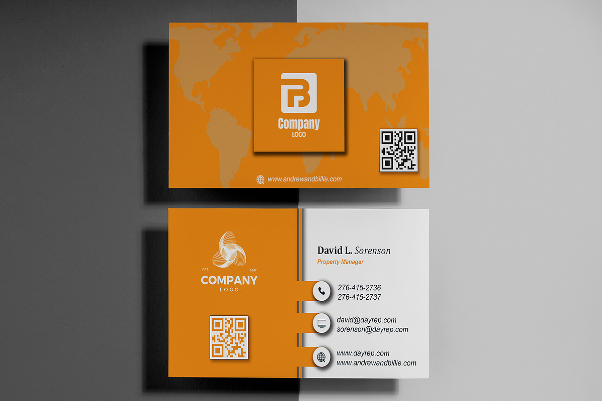 Multipurpose Visiting Card PSD preview 5