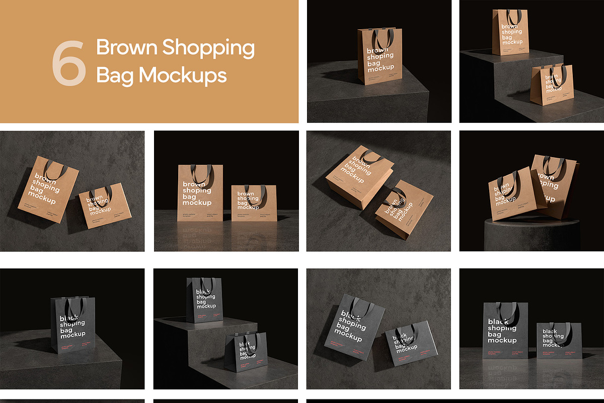 Shopping Bag Mockups, a Packaging Mockup by Graphicsfuel (Photo 20 of 21)