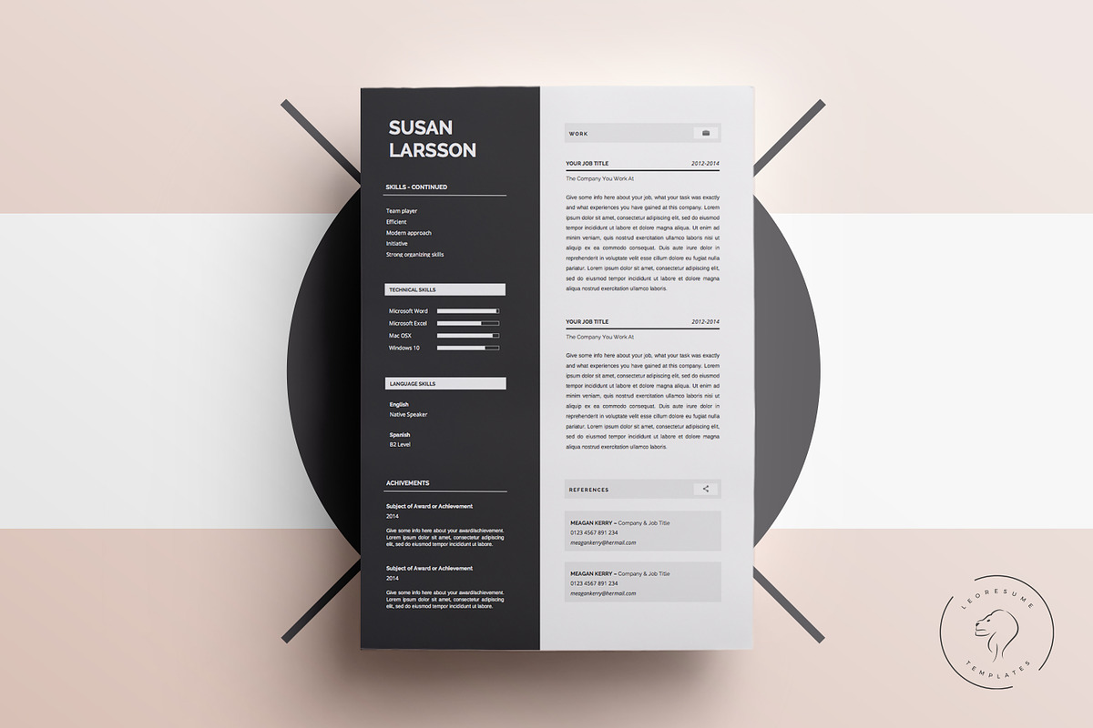 Resume, Cover Letter and References, a Resume Template by Leo Resume (Photo 2 of 5)