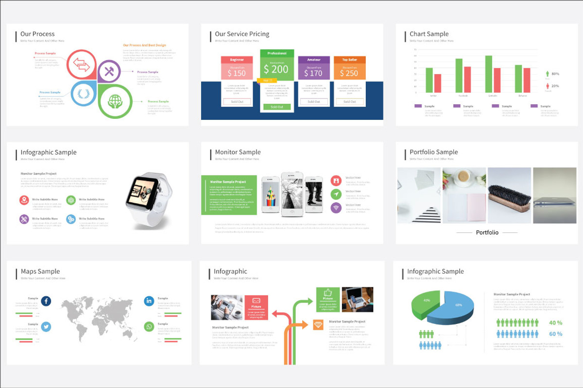 Caledonia Presentation Template, a Presentation Template by Graphicslide (Photo 2 of 4)