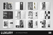 Luxury Magazine InDesign Template, a Magazine Template by Mate Toth (Thumbnail 2 of 5)