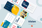 Vision Powerpoint Templates, a Presentation Template by Slidesmash (Thumbnail 1 of 4)