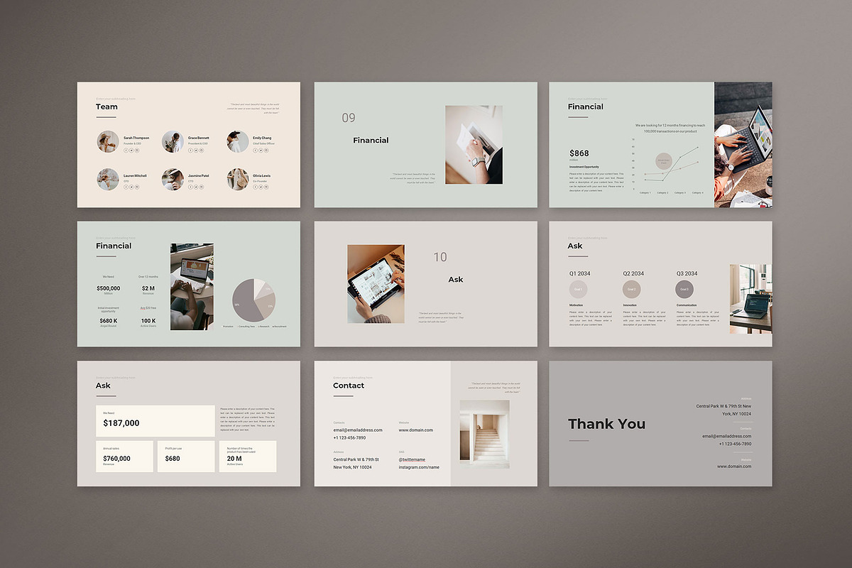 Elevator Pitch Presentation Template, a Presentation Template by CreativityForest (Photo 7 of 7)