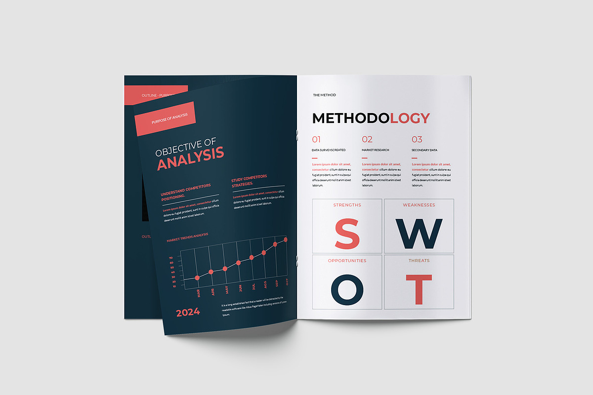 Project Competitor Analysis Template, a Brochure Template by TMint Play (Photo 5 of 8)