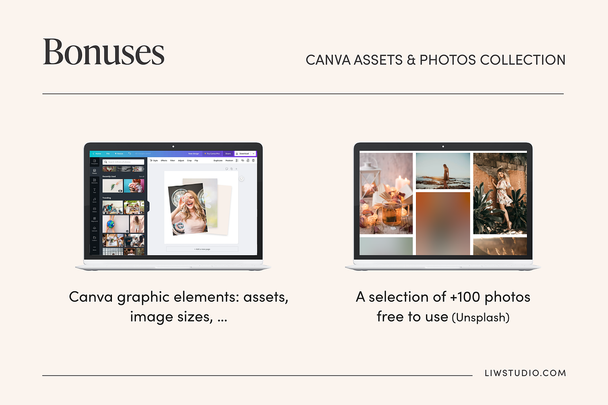 Feminine WordPress Theme Elementor, a WordPress Template by Liw studio (Photo 4 of 8)