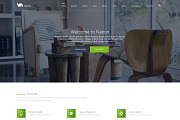 Nation-One Page PSD Template, an UI Kit Template by flr.24 (Thumbnail 4 of 5)