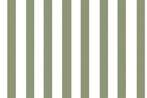 Seamless pattern, vertical striped pattern with olive green and, a Pattern Graphic by Studio ANNA