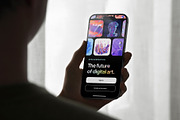 Phone 15 Pro Mockup in Hand, an iPhone Mockup by Asylab (Thumbnail 3 of 4)