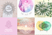 Mandala Collection [630 Elements], an Object Graphic by Julia Dreams (Thumbnail 2 of 10)