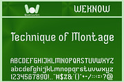 Optical Illusion font, a Font by weknow (Thumbnail 2 of 8)