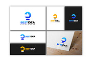 Set of Best Idea logo designs, a Branding & Logo Template by Lucky Creative (Thumbnail 3 of 5)