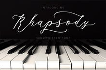 Rhapsody Font.