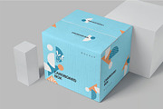 4 Cardboard Box Mockups, a Packaging Mockup by megostudi0 (Thumbnail 3 of 6)