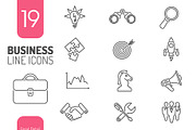 Business Online Shopping Icons, a Finance Illustration by TAlex (Thumbnail 3 of 6)