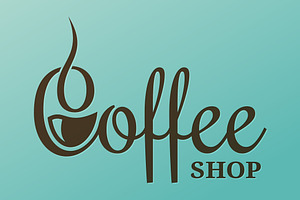 Coffee Lettering Design.