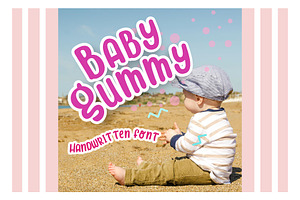 Baby Gummy Handwritten Font