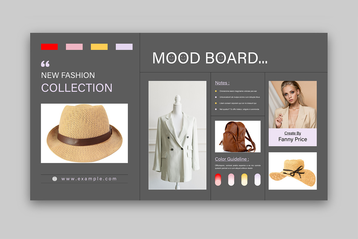 Fashion Mood Bood Layout, an UI Kit Template by MightyDesign (Photo 3 of 6)