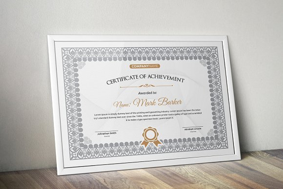 Ultimate Certificate Bundle, a Stationery Template by Curve Design (Photo 2 of 83)