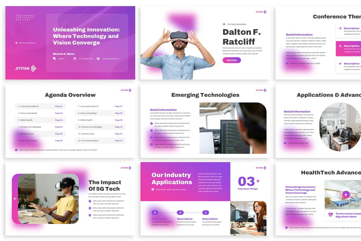 Xtitan - Technology Keynote, a Presentation Template by SlideFactory (Photo 2 of 4)