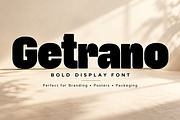 Getrano, a Sans Serif Font by Wow Magic (Thumbnail 1 of 5)