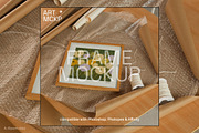 Framed Art (Square): PSD mockup set, a Merchandise Mockup by MCKP*ME (Thumbnail 3 of 9)