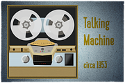 Vintage RCA Victor Recorder, an Object Illustration by Salt & Light Creative (Thumbnail 1 of 3)