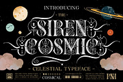 Siren cosmic Typeface, a Serif Font by alit design (Thumbnail 1 of 20)