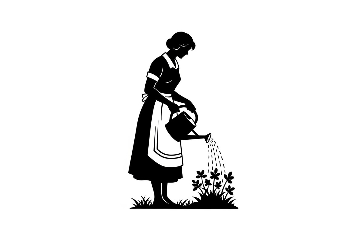 Garden Bunny Silhouette Bundle, an Illustration by jahid234 (Photo 45 of 48)