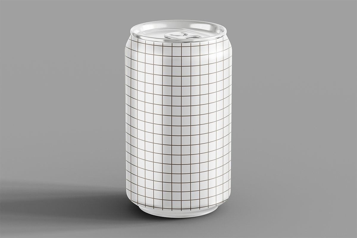 Drink Tin Can Mockup, a Packaging Mockup by Muhazdinata (Photo 4 of 8)