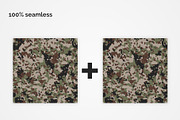 German Flecktarn Camouflage Patterns, a Pattern Graphic by 3Y_Design (Thumbnail 3 of 5)