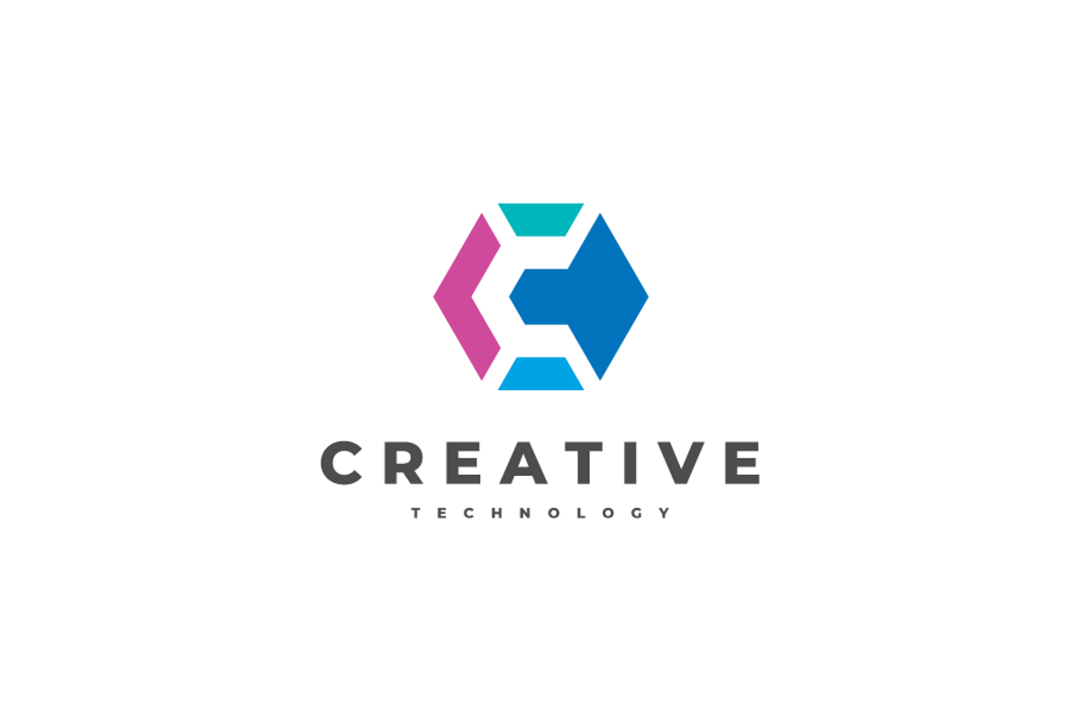 Creative Letter C Hexagon Logo, a Branding & Logo Template by yopie (Photo 1 of 3)