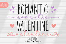 Romantic Valentine Font Duo