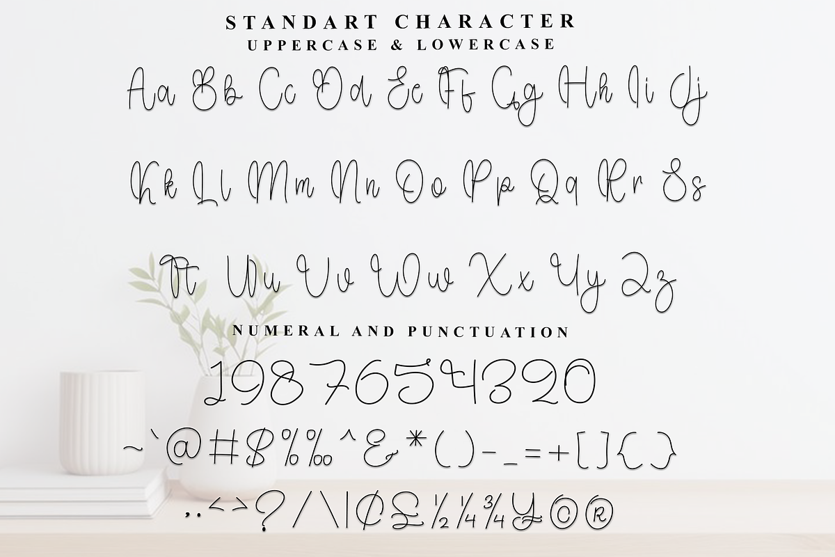 Simple Background, a Handwritten Font by FreshTypeINK (Photo 2 of 7)