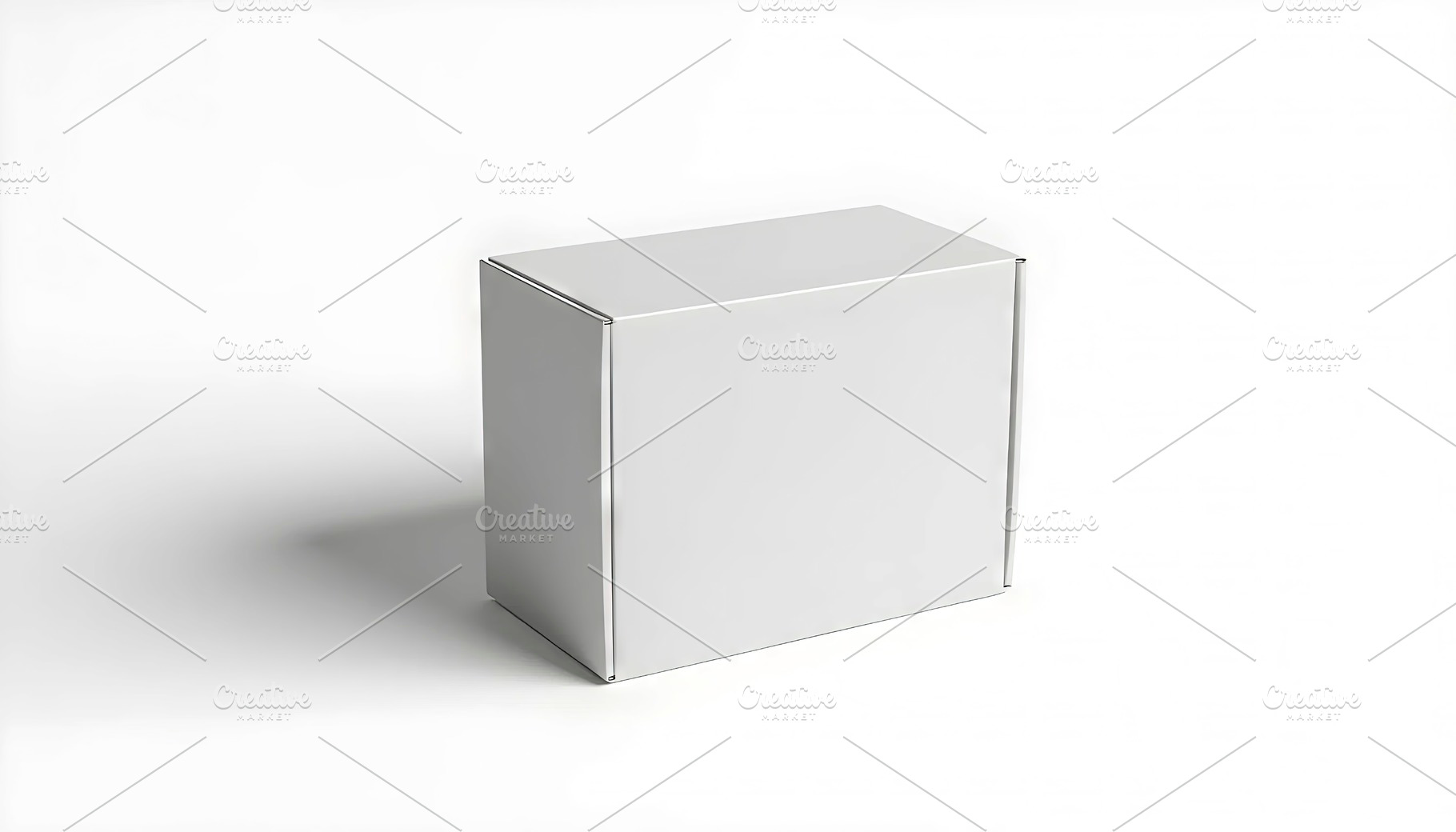 Flat Mockup of Folding Product Box w, a Photo by LOGOCREATIVE