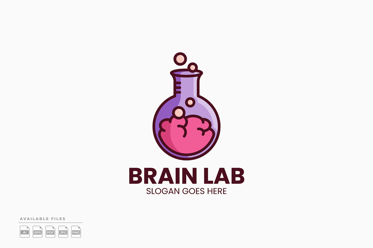 Brain Lab Logo, a Branding & Logo Template by Zeer Graphic