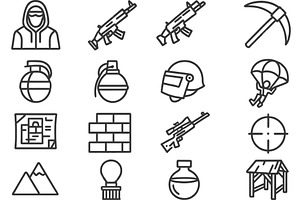 Vector illustrations of various, an Illustration by ZinetroN
