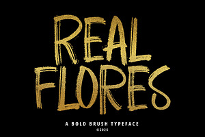 Real Flores – Bold Brush
