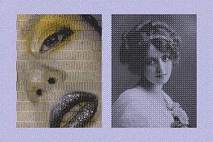 Delusio Halftone Photoshop Effect