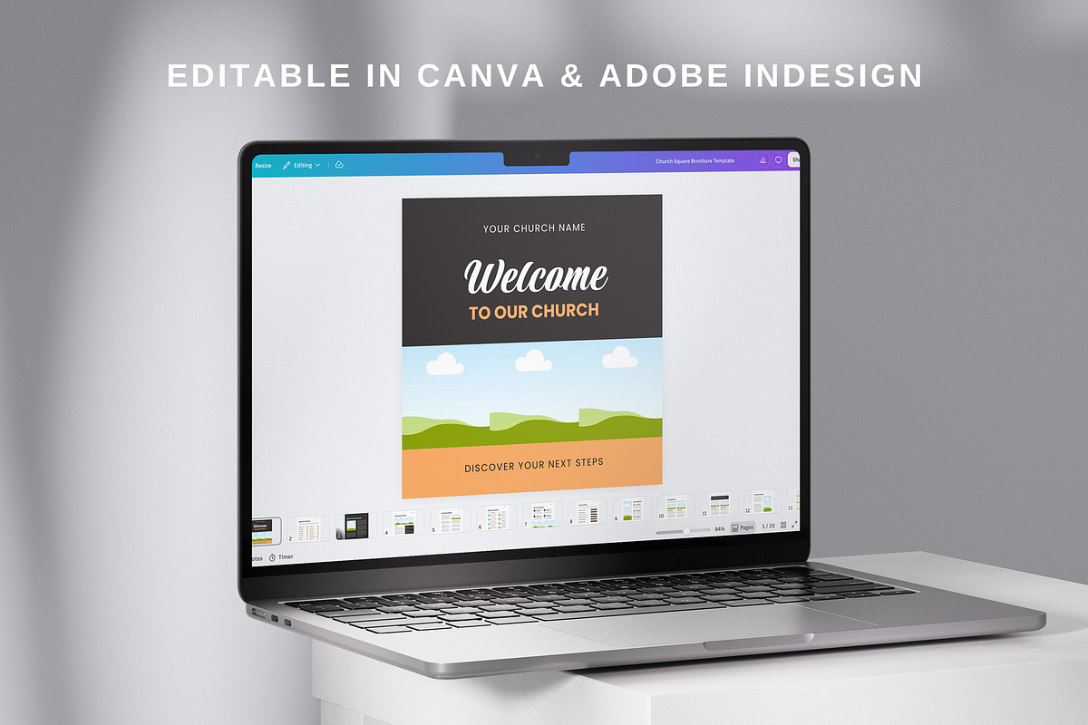 Church Information Brochure, a Brochure Template by Leaflove (Photo 9 of 9)