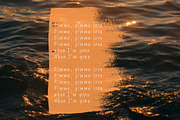 Gimme love handwritten font preview 6