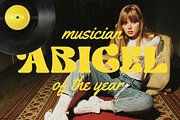 Velocity - Dynamic Retro Display, a Serif Font by Windfall Co (Thumbnail 2 of 11)