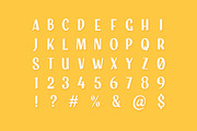 Hujan Typeface, a Sans Serif Font by Adhreza (Thumbnail 2 of 5)