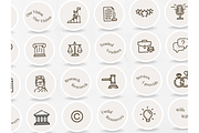 80 Lawyer Story Highlight Covers, a Social Media Template by PatternLab. (Thumbnail 8 of 9)