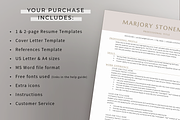 ATS Resume & Cover Letter Word, a Resume Template by Resume Bureau (Thumbnail 5 of 5)