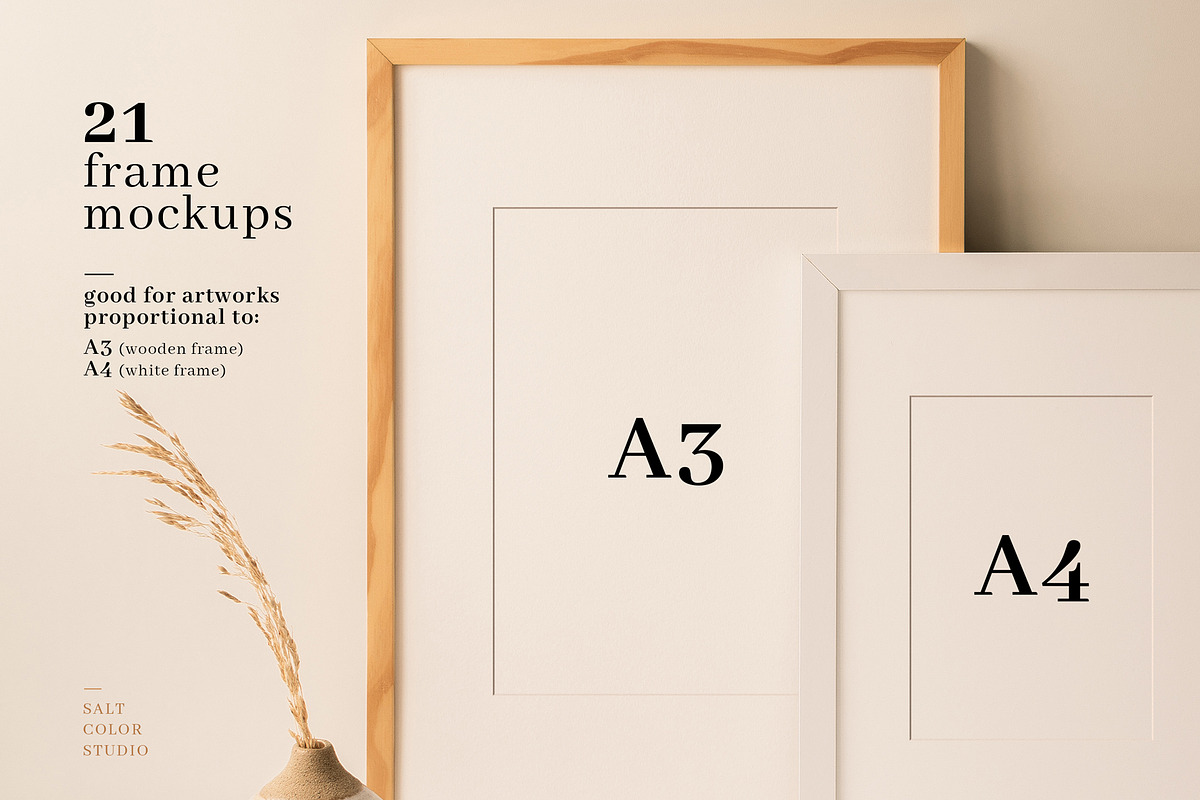 Costa - Frame Mockup Bundle, a Household Mockup by Salt Color Studio (Photo 4 of 10)