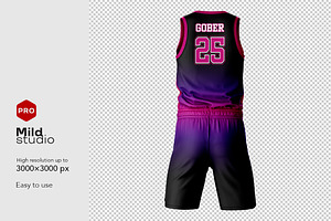 Basketball Jersey Kit Mockup