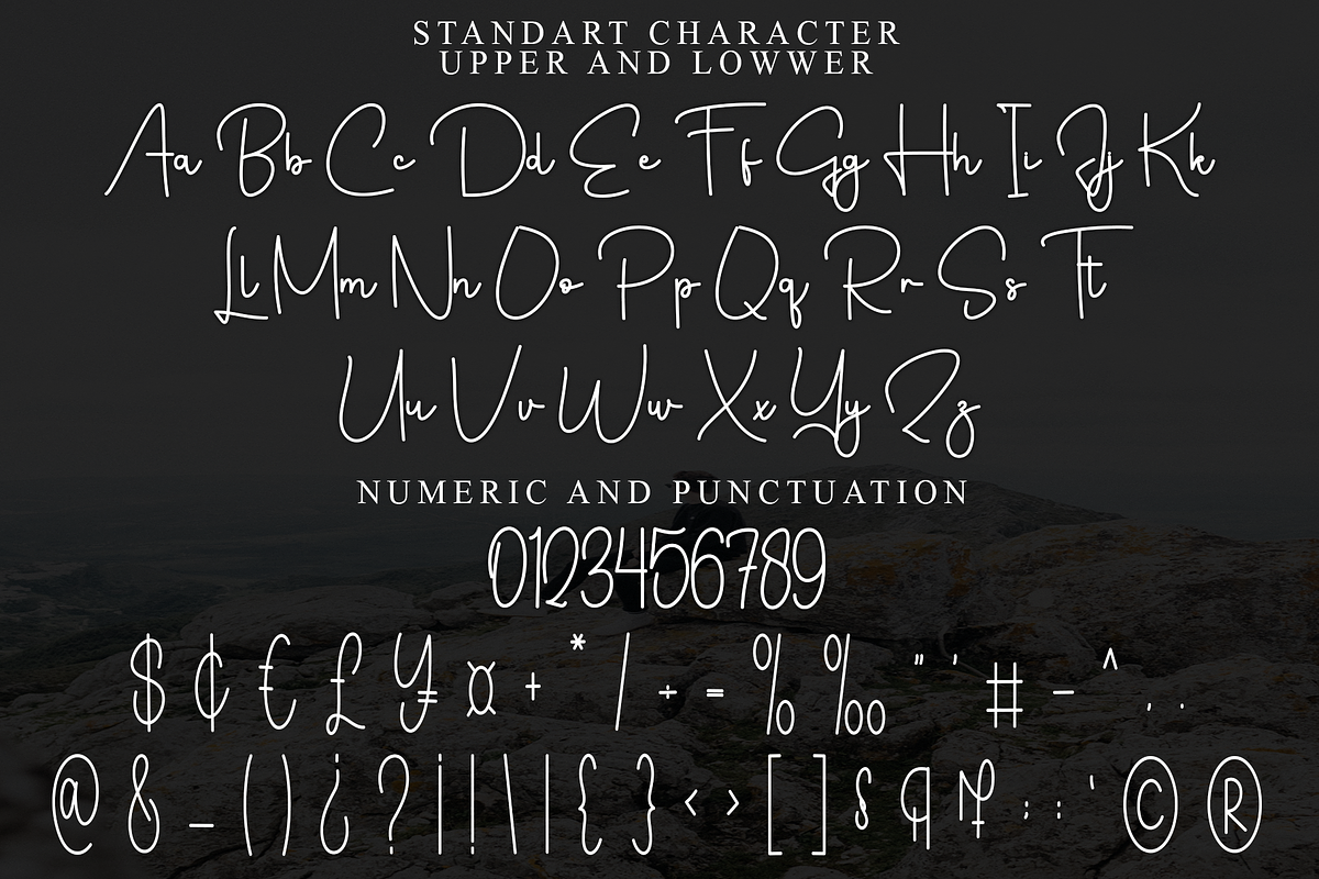 Dahlia Calligraphy, a Handwritten Font by InermediaSTUDIO (Photo 5 of 8)