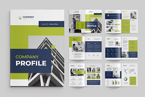 Company Profile Template, a Brochure Template by afsar.hossain