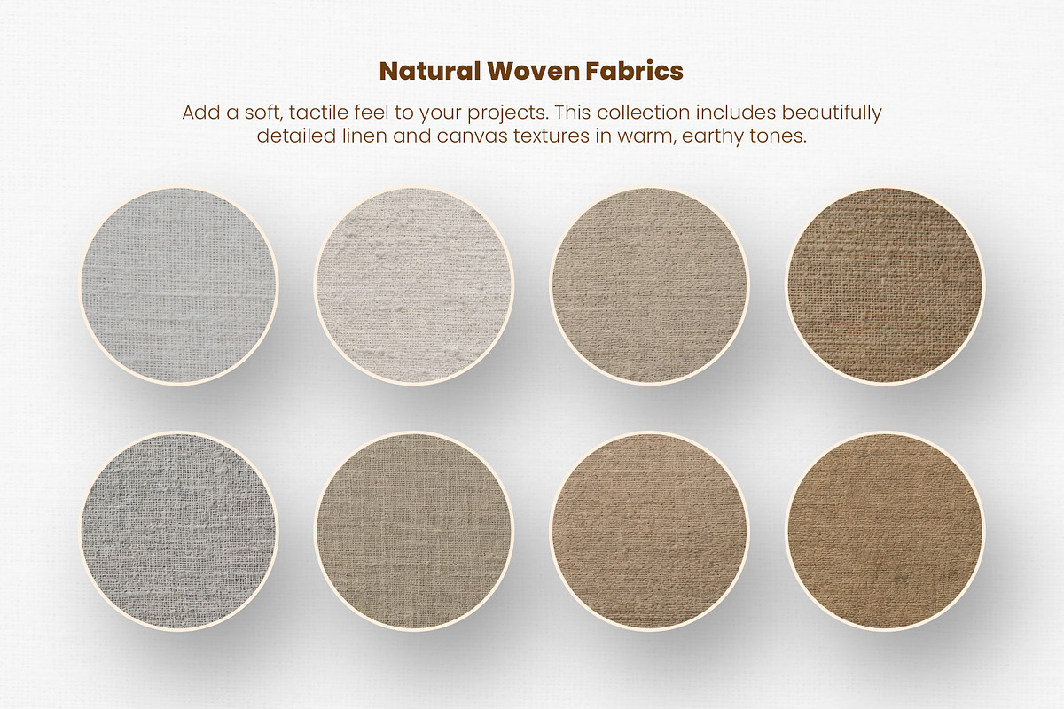 Organic Paper & Fabric Texture, a Pattern Graphic by artdeone (Photo 4 of 8)