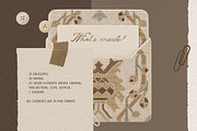 Cozy Textile Stationery Kit, an Object Graphic by DigARTbyHavroshka (Thumbnail 5 of 12)